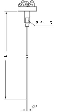 煙道、風(fēng)道熱電偶熱電偶感溫元件